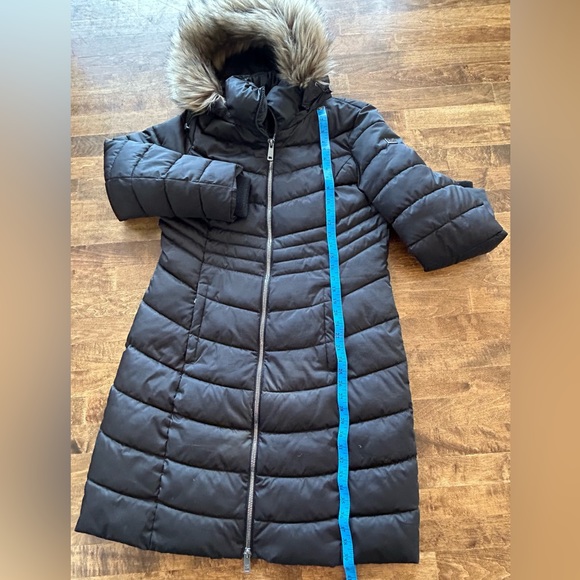 Kenneth Cole Reaction black puffer stadium coat. Size L. - Picture 8 of 10